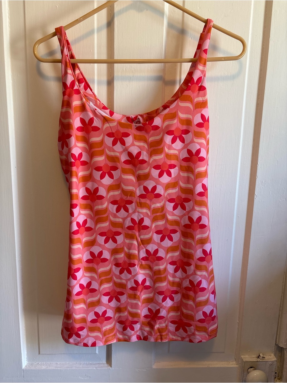 Yoga Democracy Limitless Tank Size Large Peach Out